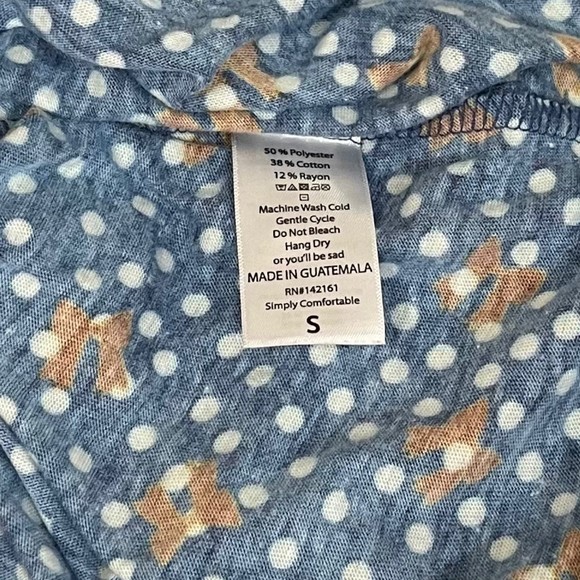 LulaRoe Randy Raglan Tee Small EUC - Picture 5 of 7